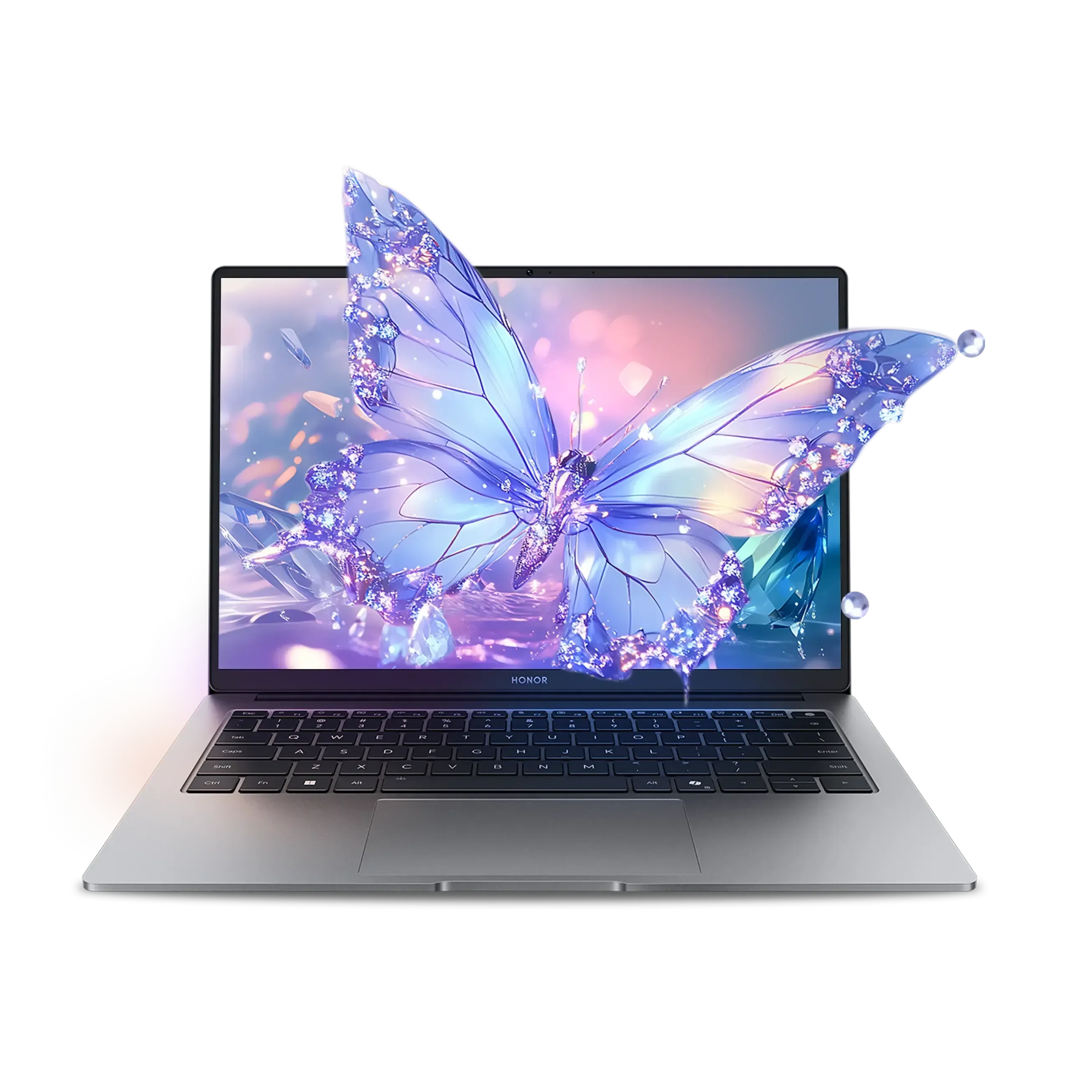 Ноутбук HONOR MagicBook X14 Plus FRB-X (Intel Core 5 220H/14" 1920x1200/16Gb/512Gb SSD/Intel Graphics/Win 11 Home) 5301ALWC_L,Серый, Русская раскладка