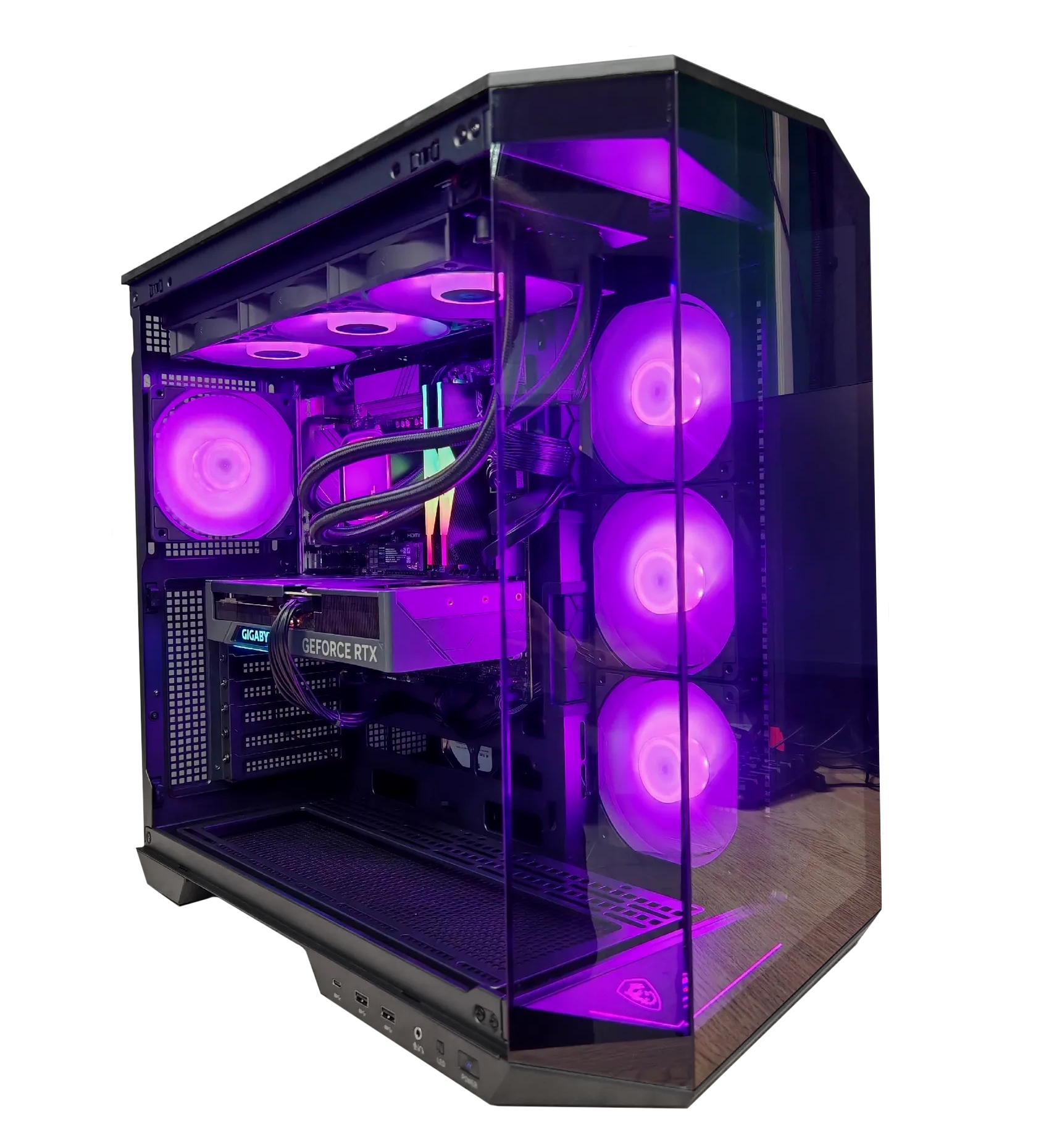 Игровой компьютер 989600 (Ryzen 5 7600X 4,7 ГГц/AMD B850/32 ГБ DDR5 6 ГГц/1024 ГБ SSD/RTX 4070 SUPER 12 ГБ/Wi-Fi/800W/MSI MAG Pano 100R PZ Black) Игровой компьютер 989600 (Ryzen 5 7600X 4,7 ГГц/AMD B850/32 ГБ DDR5 6 ГГц/1024 ГБ SSD/RTX 4070 SUPER 12 ГБ/Wi-Fi/800W/MSI MAG Pano 100R PZ Black)