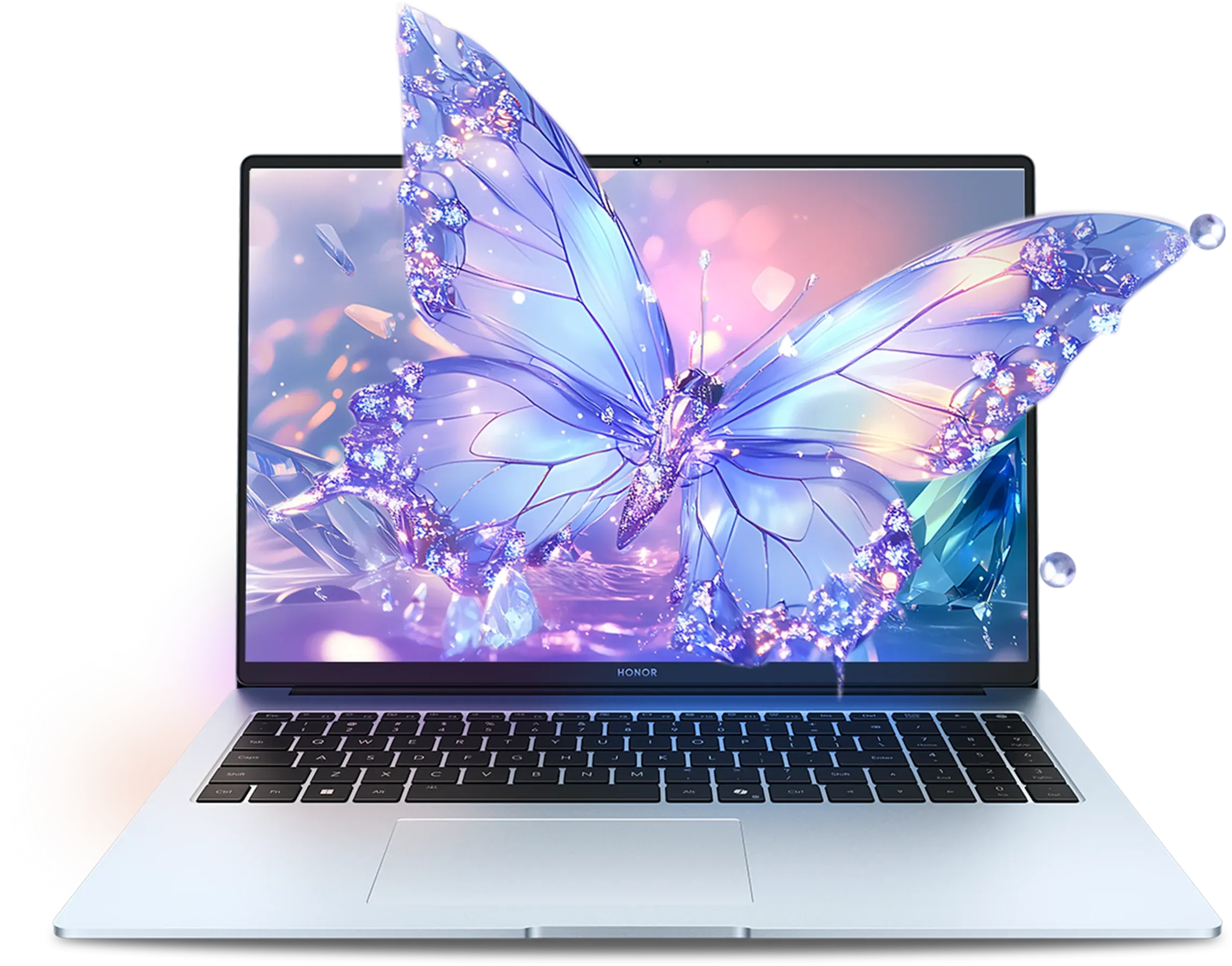Ноутбук HONOR MagicBook X16 Plus 2025 BRB-5211 (Core 5 220H/16.1"/2.5K/32 Гб/2Tb SSD/Graphics/Win 11) 5301ALYK Blue - фото