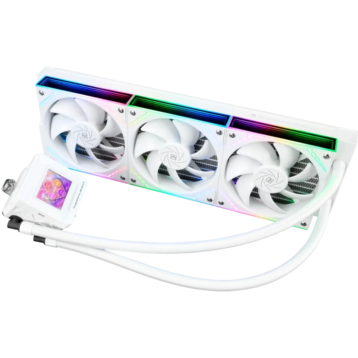 Thermalright Система водяного охлаждения Frozen Warframe SE 360 ARGB White V2 / 3x120mm ARGB PWM Fans / TRFWSE360AWV2