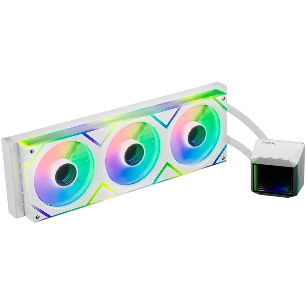 Система водяного охлаждения ADATA XPG Levante 360 RGB White (LEVANTEII360-WHCWW)