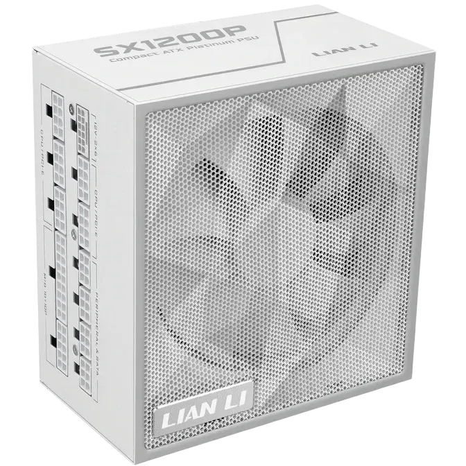 Блок питания Lian Li 1200W SX1200P White (G9P.SX1200P.W000.RU) 16 Pin (PCIe 5.1 Connector Cable Details) купить по выгодной цене! 