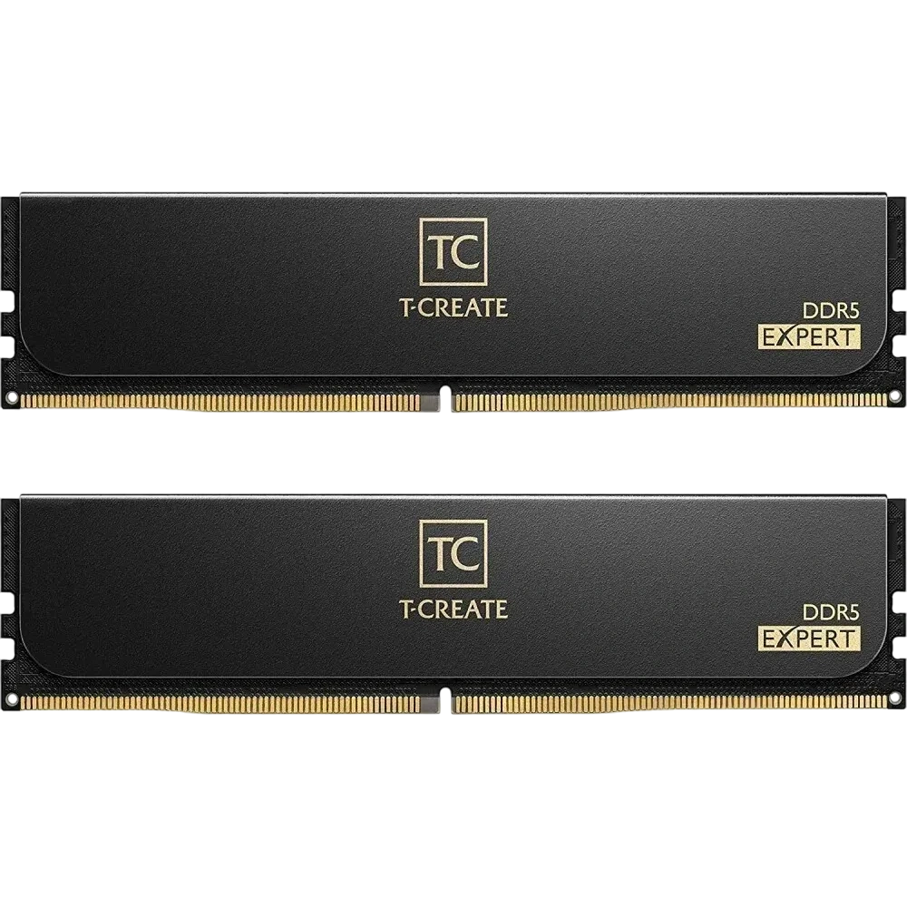 Оперативная память DDR5 32 Gb 6400 MHz Team Group T-CREATE Expert Black (CTCED532G6400HC32ADC01) купить по выгодной цене! 