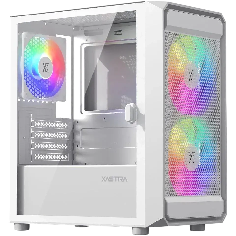 Компьютерный корпус XASTRA A303M 3ARGB White (A303M-2FC14A-1FC12A-D-WH) купить по выгодной цене! 