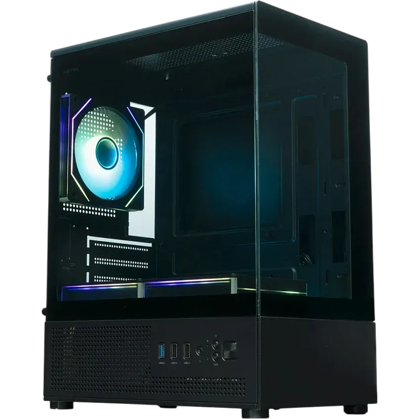 Компьютерный корпус XASTRA Q300M 3ARGB-C6 TG Black (Q300M-3FM12A-C6) купить по выгодной цене! 
