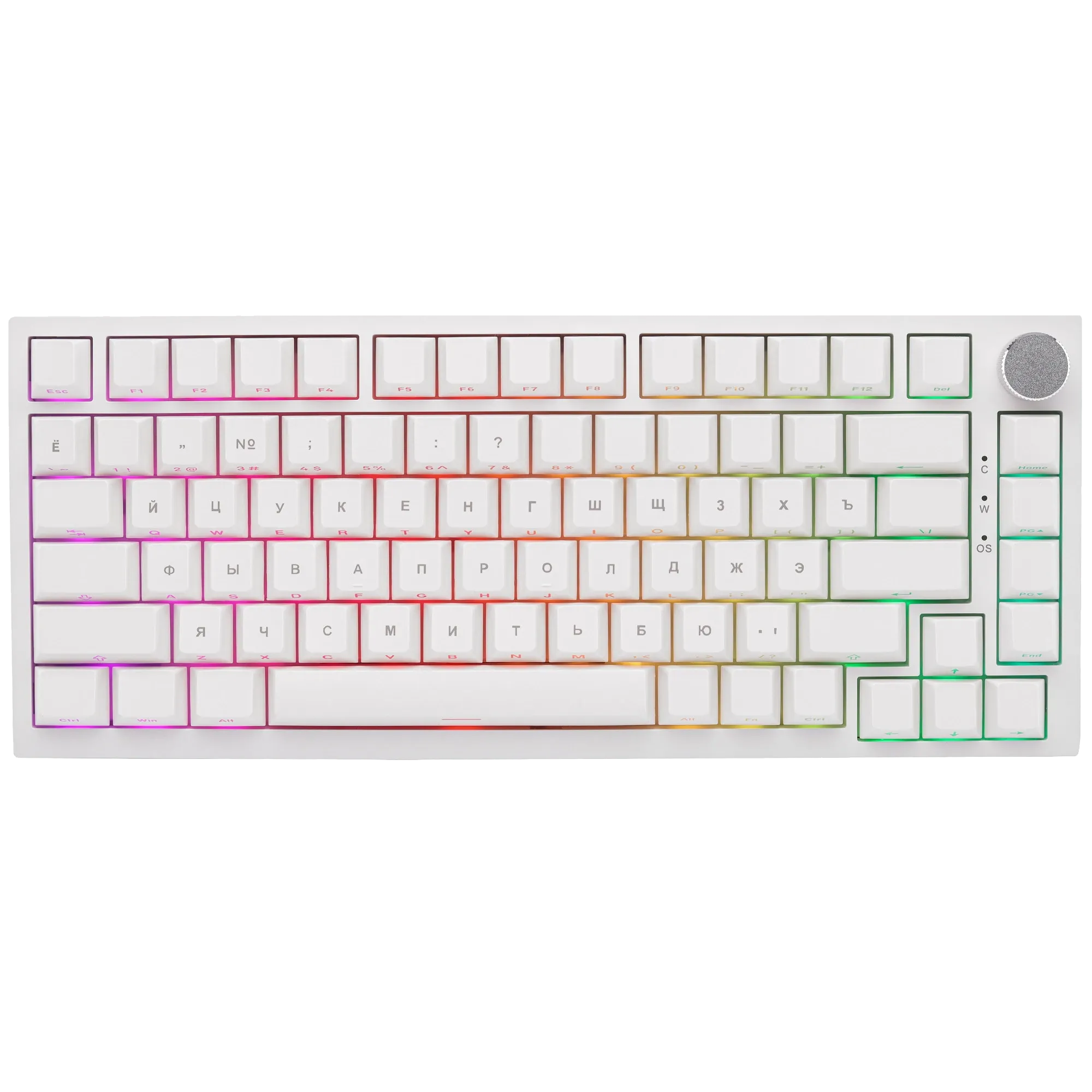 Фото - Механическая клавиатура Ajazz AK820 White noRU