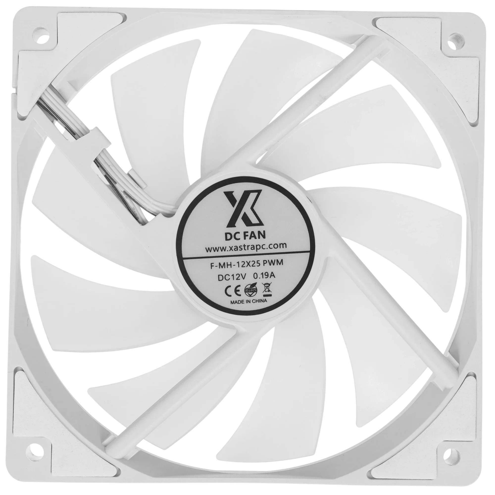 Вентилятор для корпуса XASTRA FC120W ARGB White (FC120-1WA-SXX-GL)