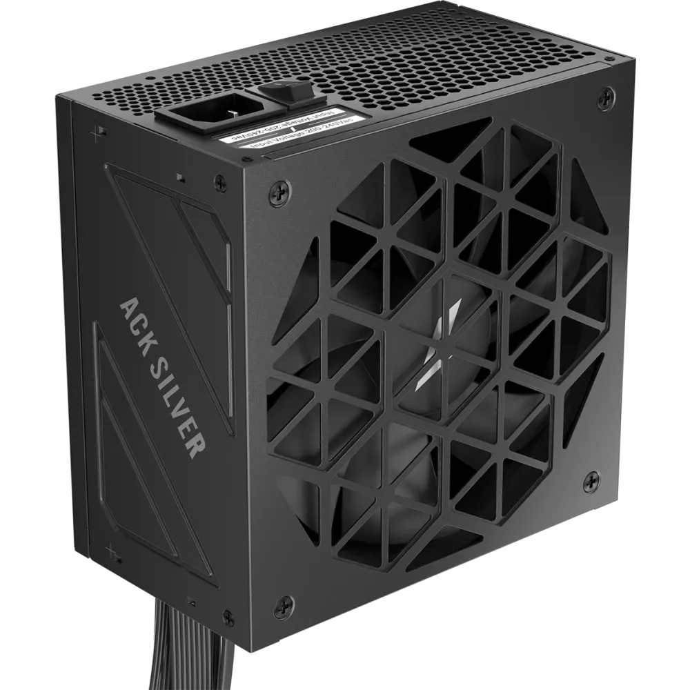 Блок питания 1STPLAYER 750W ACK SILVER Black (HA-750BA7-BK) 16 Pin (PCIe 5.0 Connector Cable Details)