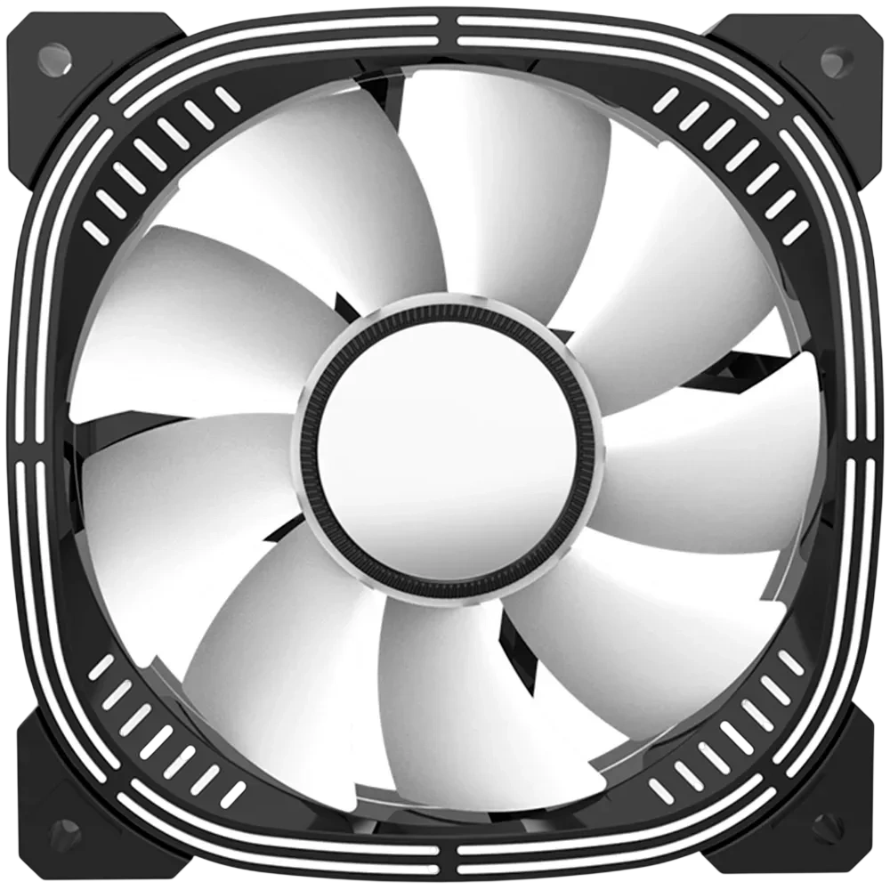 Вентилятор в корпус ALSEYE Luna-120-B-R 120*120*25, 650~1800RPM±10% air flow: 47.2CFM±10% noise: 6~30