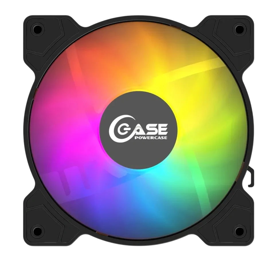 Вентилятор для корпуса Powercase (M2_6P) ARGB Black купить по выгодной цене! 