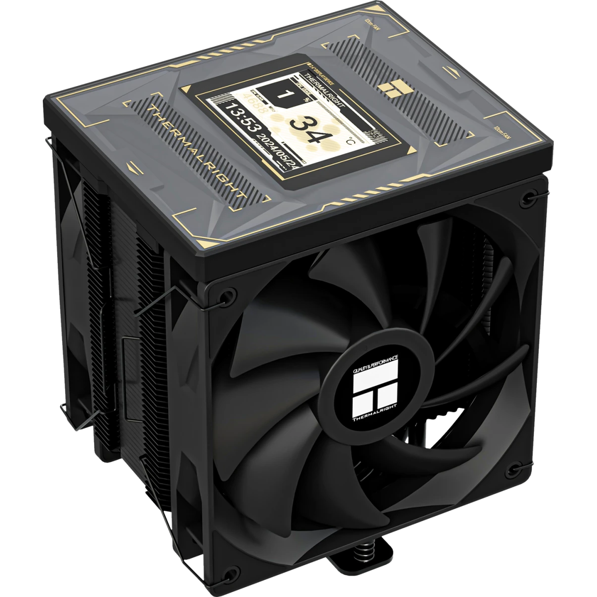 Кулер для процессора Thermalright Burst Assassin 120 Vision Black (TRBA120VB)