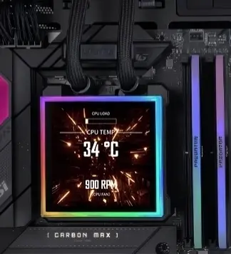 Система жидкостного охлаждения для процессора Lian Li HydroShift II LCD-S 360CL LCD ARGB Black (GHS2LCDS36CB) (G89.GHS2LCDS36CB.R0)