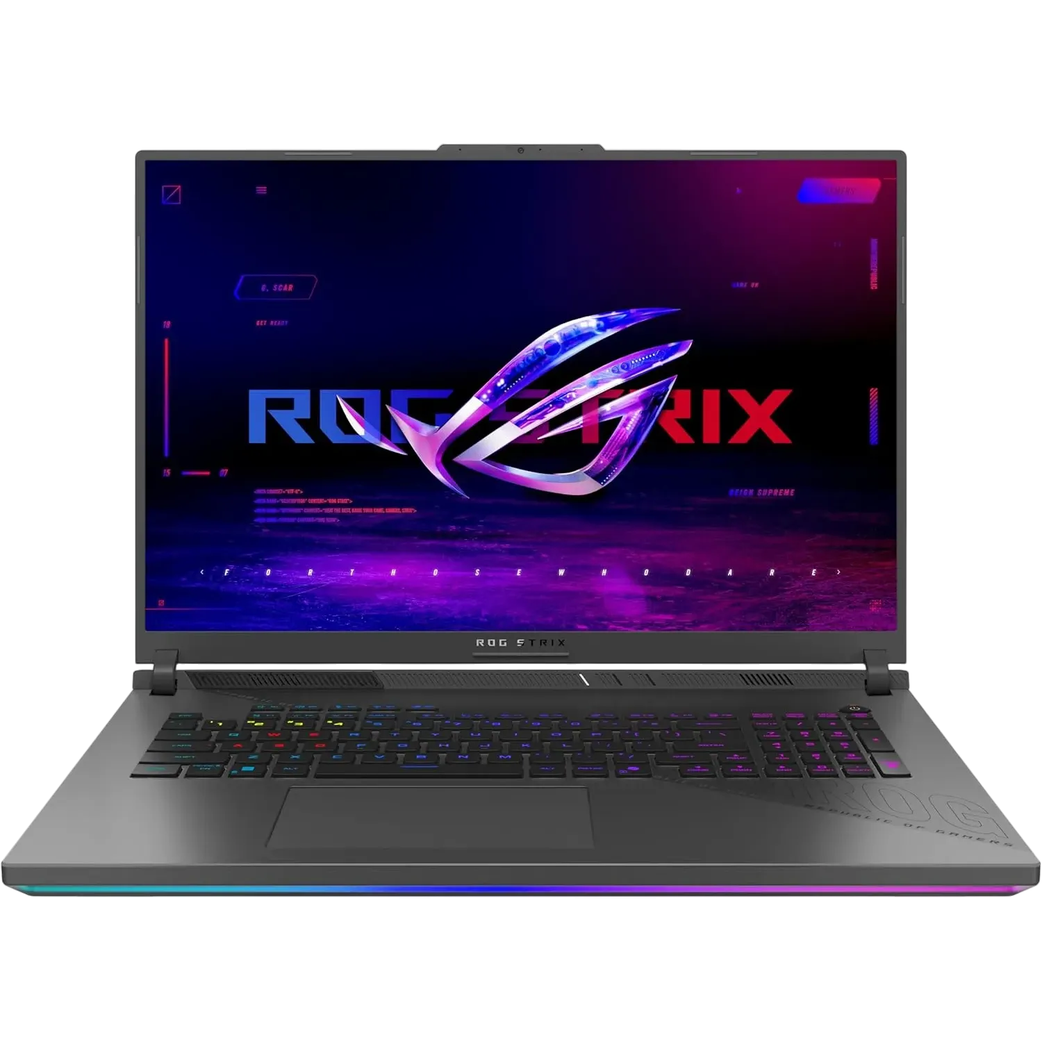 Ноутбук Asus ROG Strix G814FP-WS96 (AMD Ryzen 9 9955HX/18" 2560x1600/32Gb/1Tb SSD/GeForce RTX5070/Win 11 Home) Eclipse Gray - фото