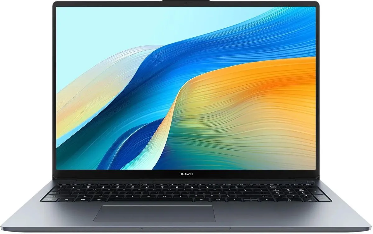Ноутбук Huawei MateBook D 16 MCLF (Intel Core i5-12450H 1.5GHz/16.1"/1920x1200/16GB/2048GB SSD/Windows 10 Pro) Space Gray
