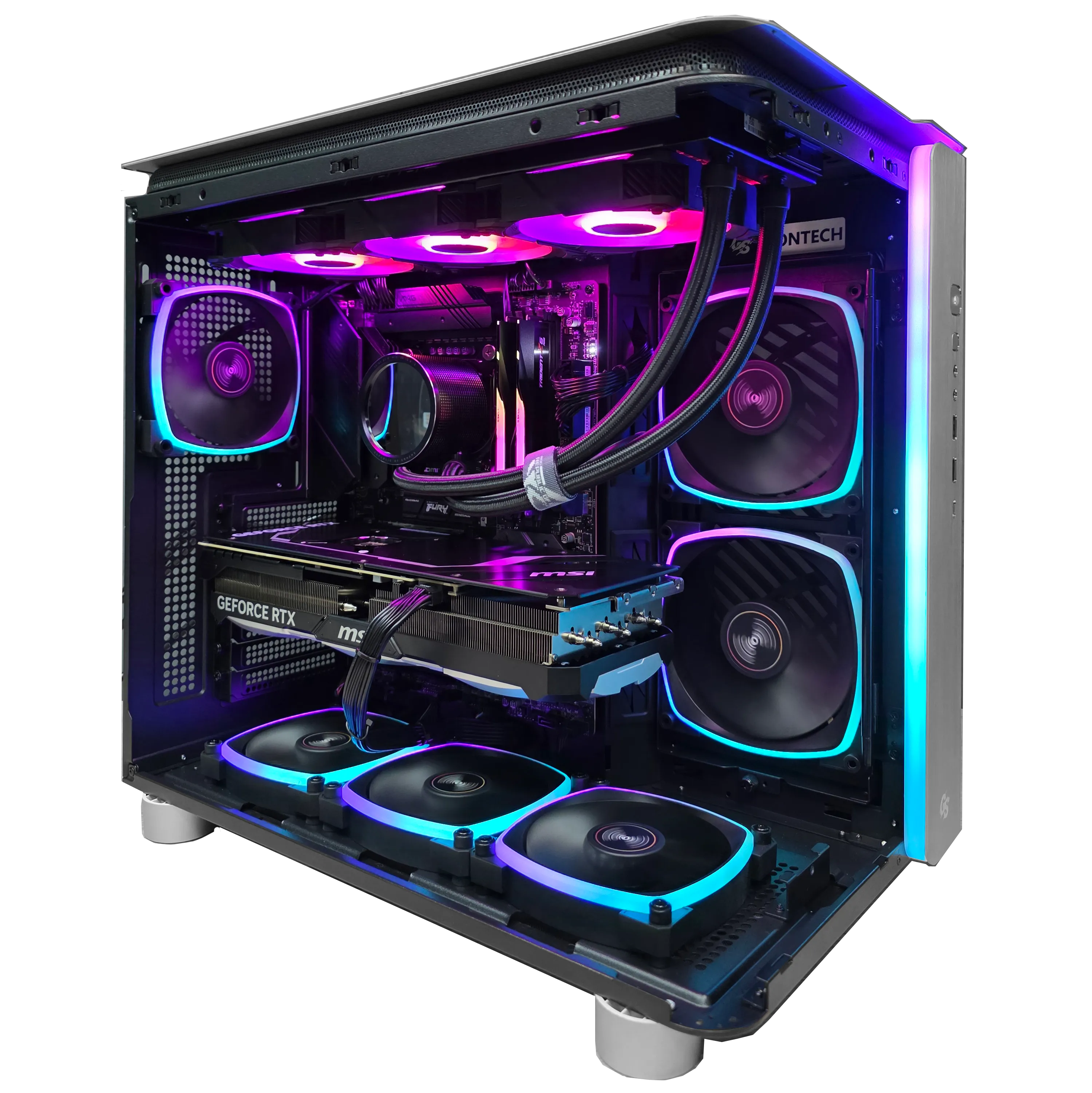 【ジャンク品】Intel i9 - 13900 CPU+ GD900 Игровой компьютер 685214 (Core i9-13900K 3.0 ГГц/Z790/32 ГБ DDR5
