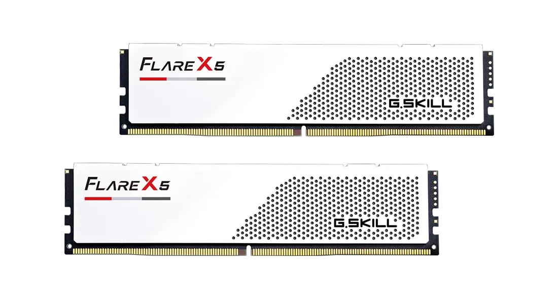 Оперативная память DDR5 64 Gb 6000 MHz G.Skill FLARE X5 White (F5-6000J3636F32GX2-FX5W) купить по выгодной цене! 