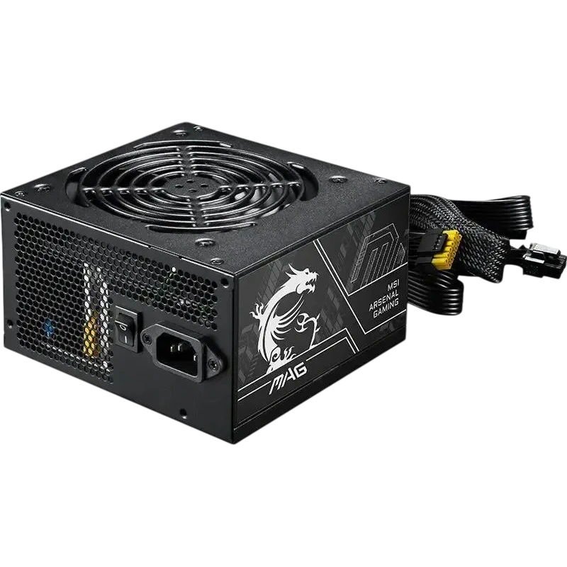 Блок питания MSI 750W MAG A750BN PCIE5 II Black (306-7ZPSX11-CE0) 16 Pin (PCIe 5.1 Connector Cable Details)
