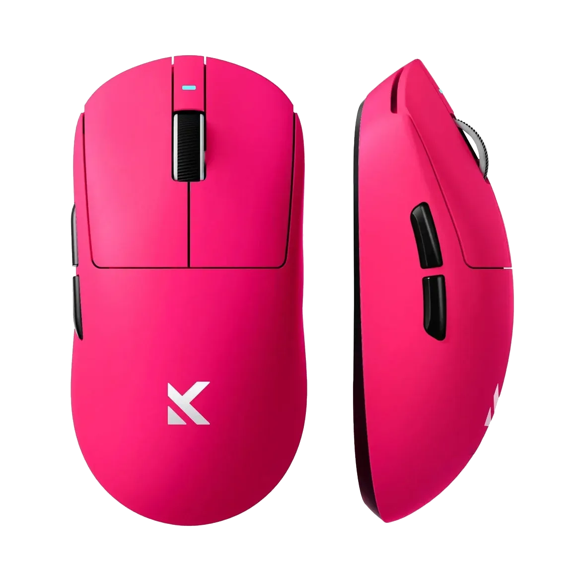 Мышь беспроводная mchose A7 ultra, радиоканал/bluetooth, 8KHz, розовая