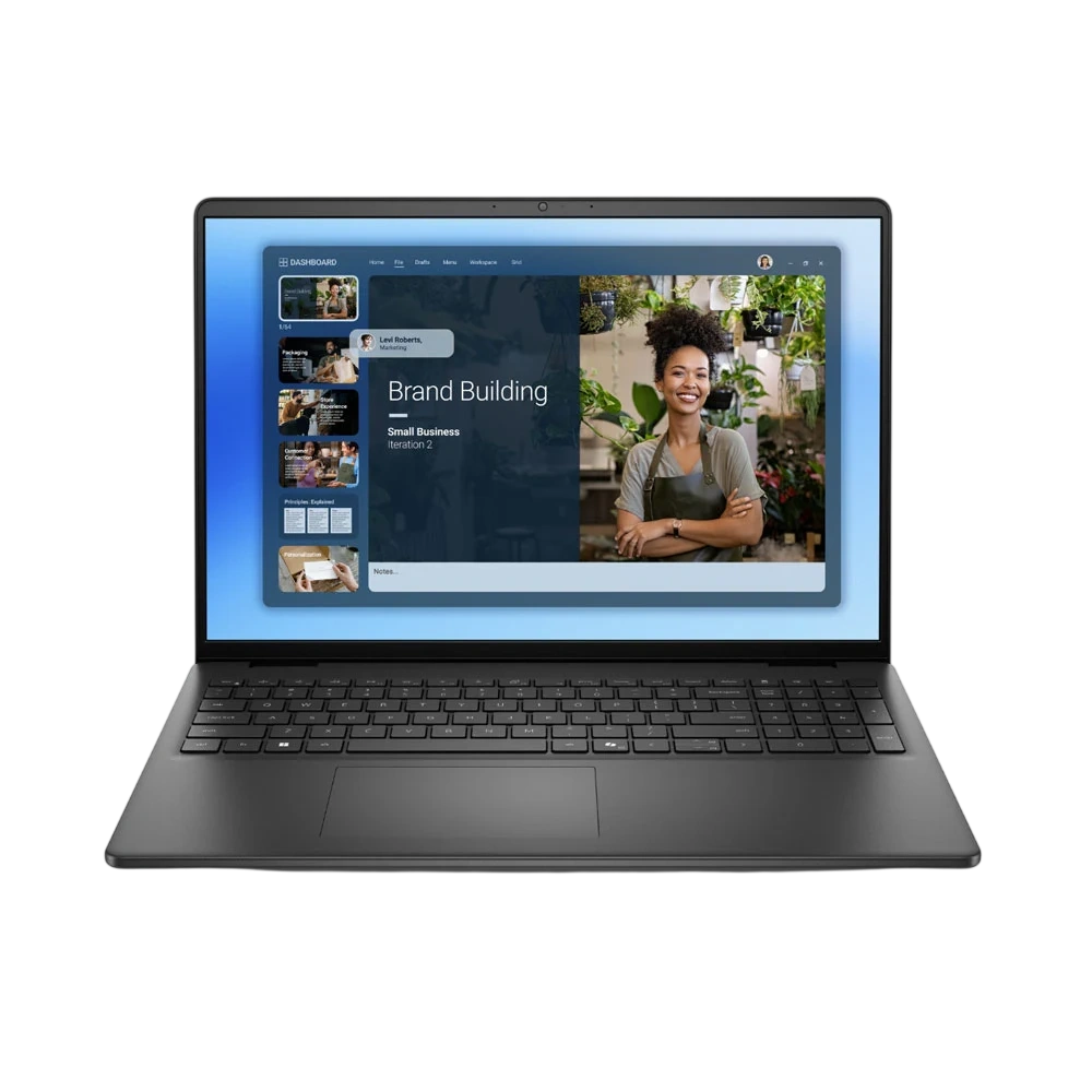 Ноутбук Dell 16 (Intel Core 7 150U/16" 1920x1200) Touch/16Gb/1Tb SSD/Wi-Fi/BT/Windows 11 Home) Carbon Black - фото