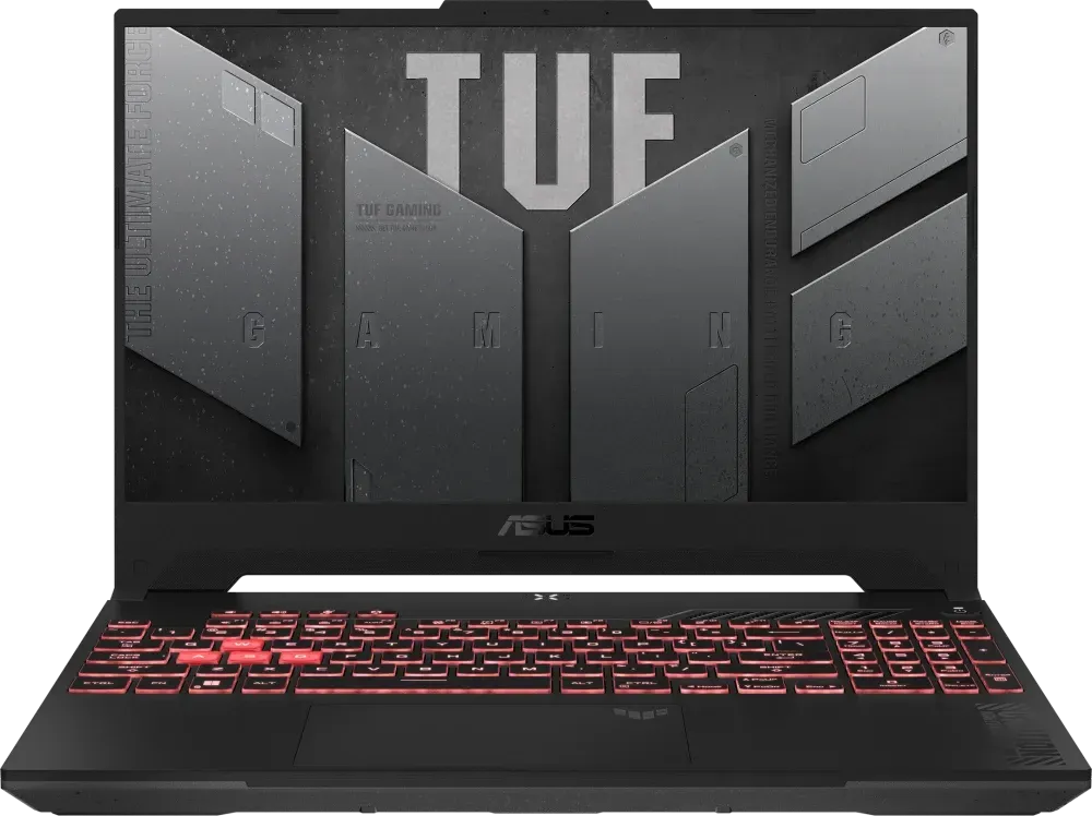 Ноутбук ASUS TUF Gaming FA507NUR (AMD Ryzen 7 7435H/15.6" FHD/32Gb/4096Gb SSD/NVIDIA GeForce RTX 4050/Win 11 Pro) Серый - фото