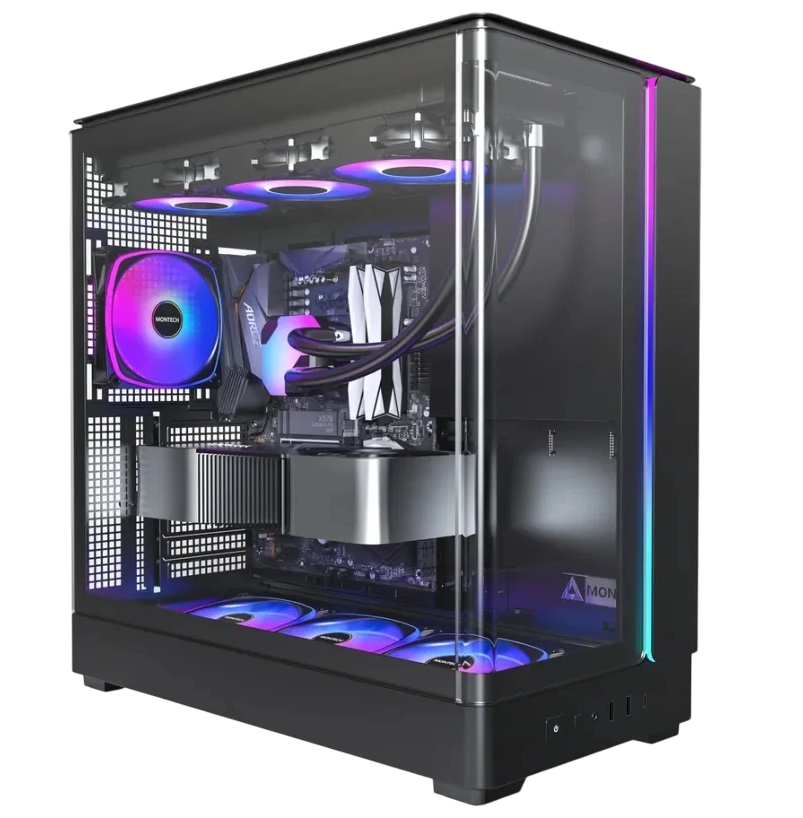 Игровой компьютер 991694 (Core i5-12400F 2.5 ГГц/Intel B760/32 ГБ 6.0 ГГц/1024 SSD/RTX 5060 Ti 8 ГБ/Wi-Fi/650W/Montech KING 45 Black) - купить!