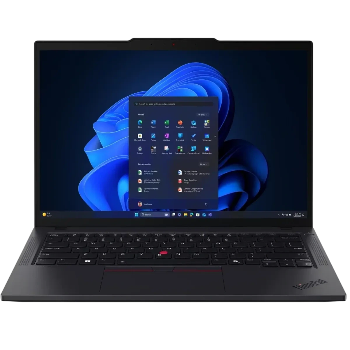 Ноутбук Lenovo ThinkPad T14 Gen 6 (AMD Ryzen 7 PRO 350/14" 1920x1200/16Gb/512Gb SSD/Win 11 Pro) 21QJ00CNUS,Черный, Русская клавиатура