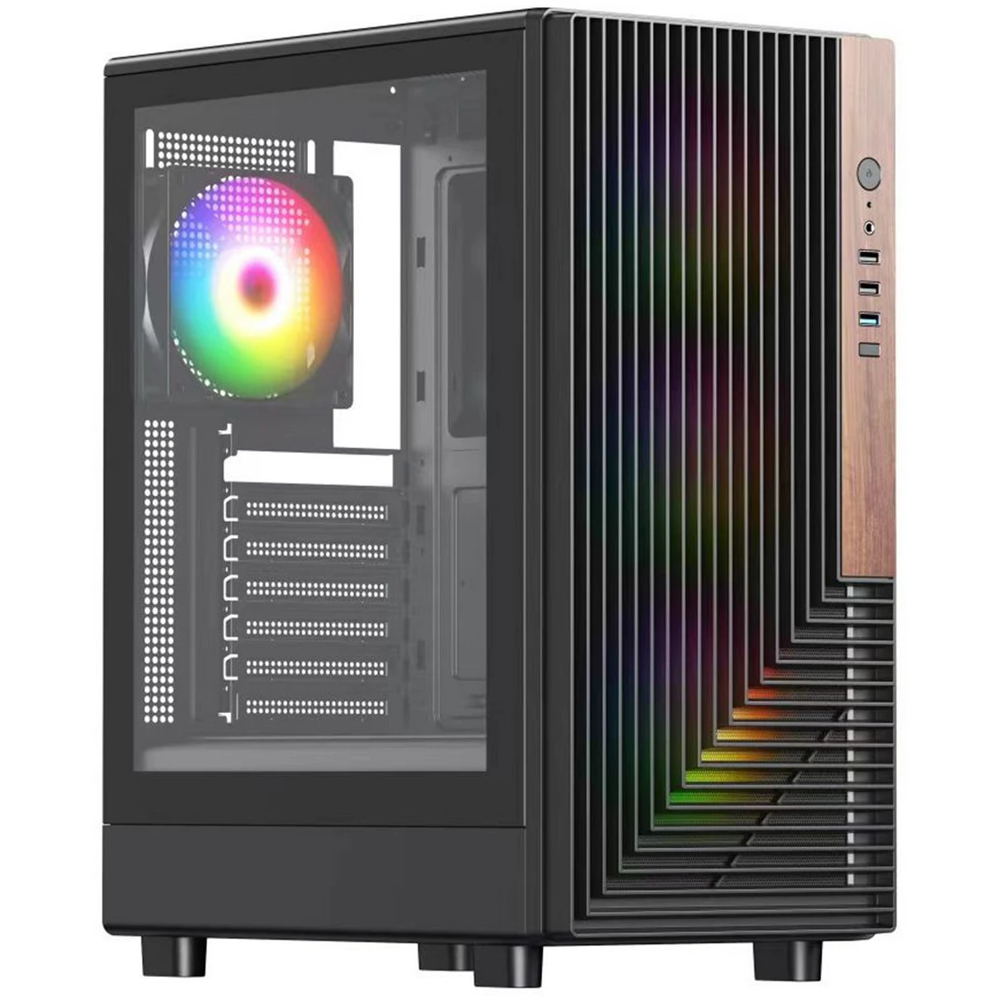 Компьютерный корпус ACD Citadel 101 TG Black (AH-TC1GA-000) купить по выгодной цене! 