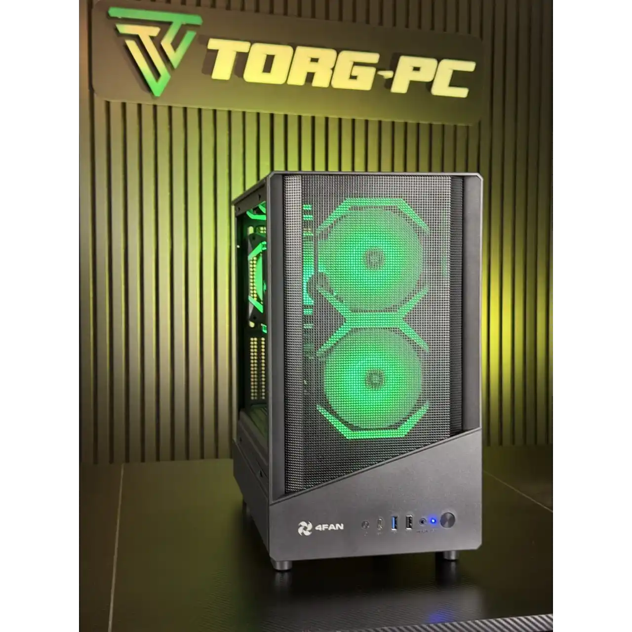 Игровой компьютер 995475 (Core i5-14400 2.5 ГГц/Intel B760/32 ГБ DDR4 3.2 ГГц/512 ГБSSD /RTX 5060 Ti 16 ГБ/Wi-Fi/650W/4FAN Indigon ARGB)