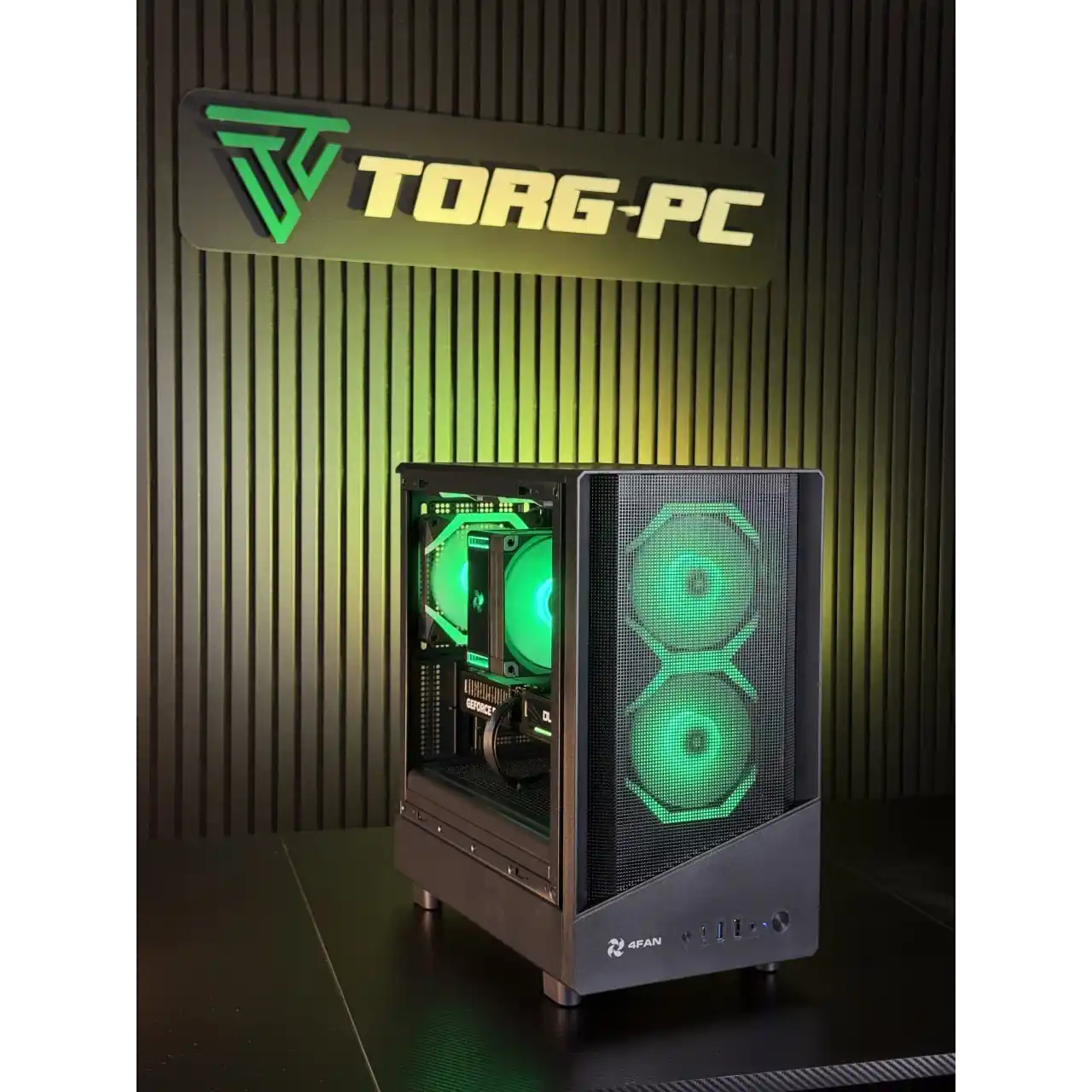 Игровой компьютер 995475 (Core i5-14400 2.5 ГГц/Intel B760/32 ГБ DDR4 3.2 ГГц/512 ГБSSD /RTX 5060 Ti 16 ГБ/Wi-Fi/650W/4FAN Indigon ARGB)