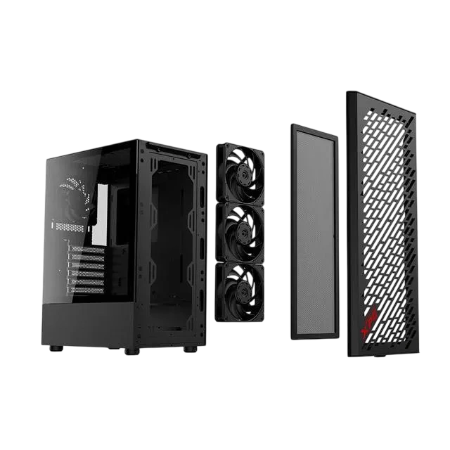 Компьютерный корпус ADATA XPG VALOR AIR TG (VALORAIRMT-BKCWW) Black