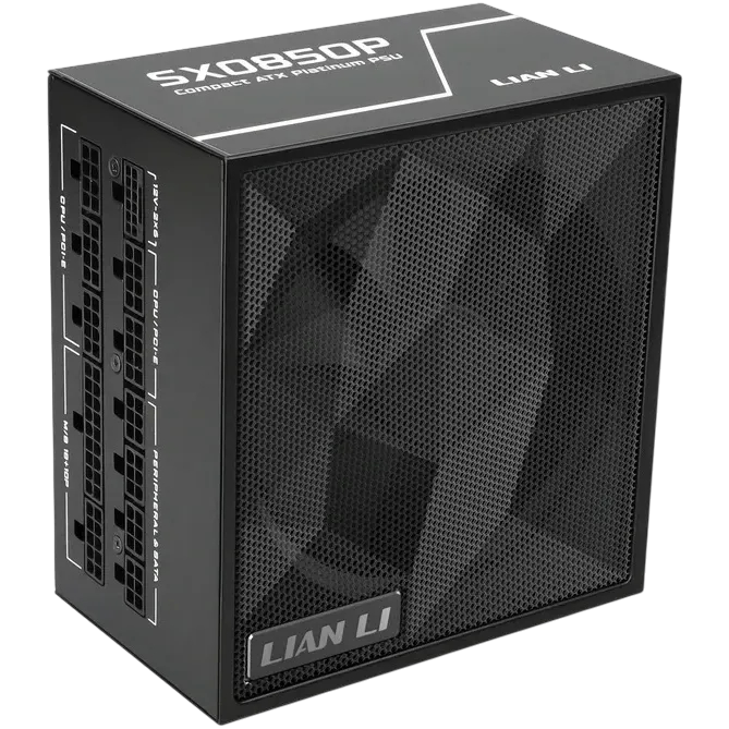 Блок питания Lian Li 850W SX0850P Black (G9P.SX0850P.B000.RU) 16 Pin (PCIe 5.1 Connector Cable Details)