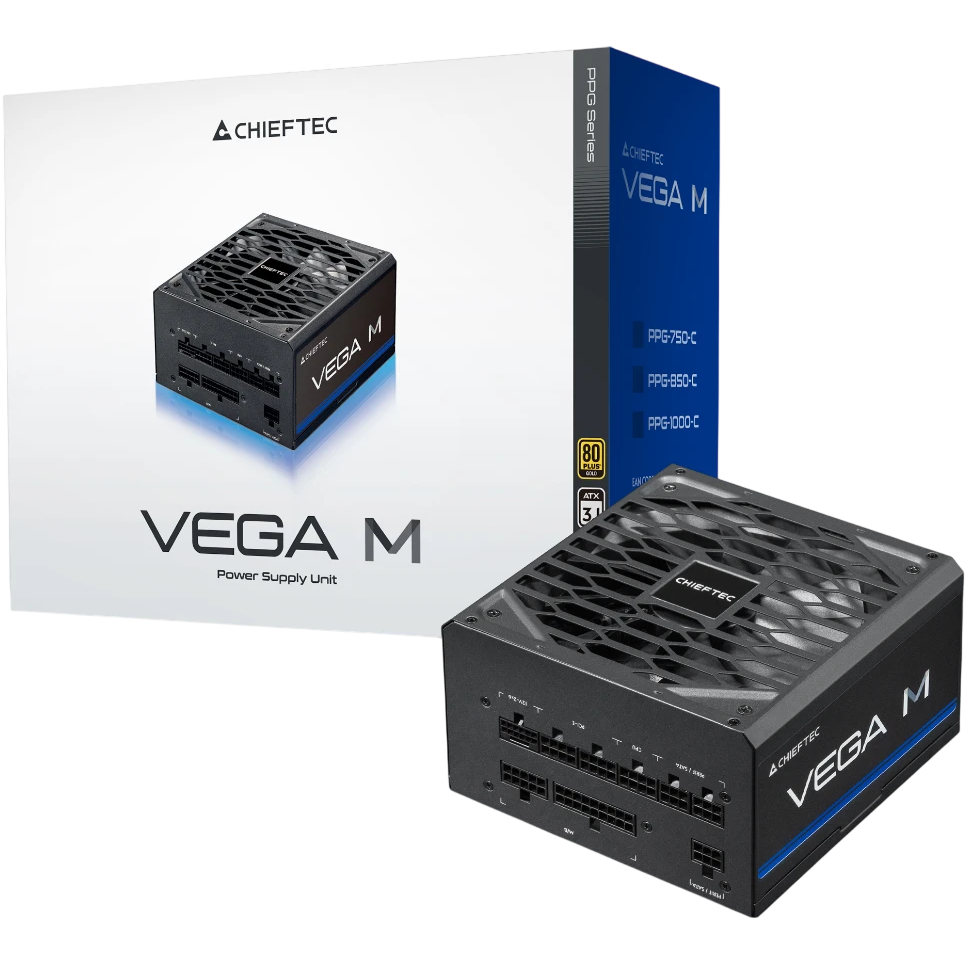 Блок питания Chieftec 1000W Vega M (PPG-1000-C) 16 Pin (PCIe 5.0 Connector Cable Details)