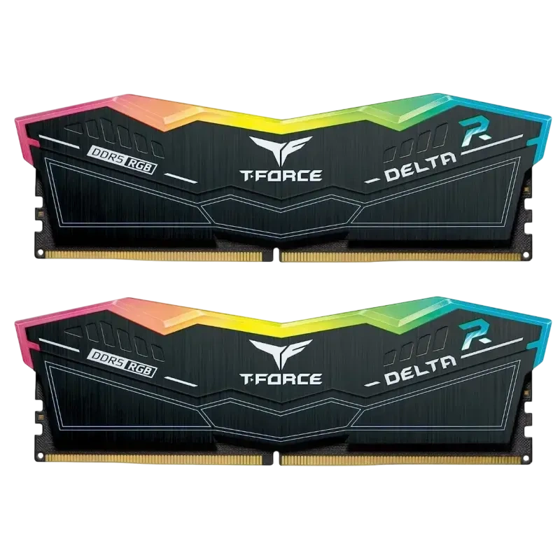 Оперативная память 64 Gb 6000 MHz Team Group T-Force Delta RGB (FF3D564G6000HC38JDC01) купить по выгодной цене! 