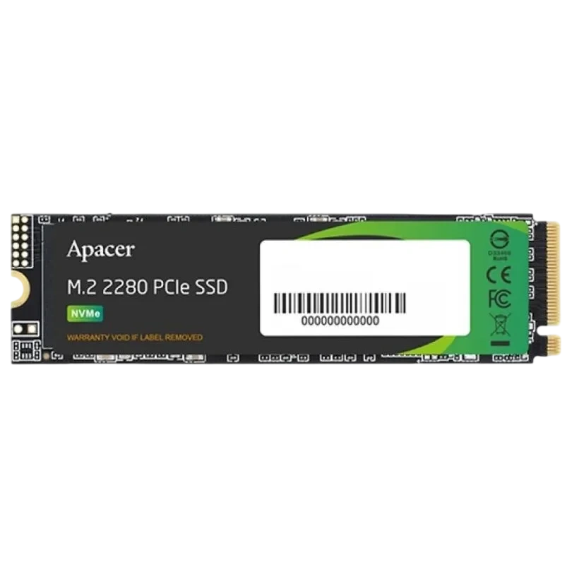 Твердотельный накопитель SSD 512 ГБ M.2 NVMe Apacer (AP512GAS2280P4X-1)