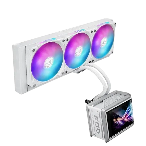 Система жидкостного охлаждения для процессора ASUS ROG RYUO IV SLC 360 ARGB White (90RC0152-B0EAY0)