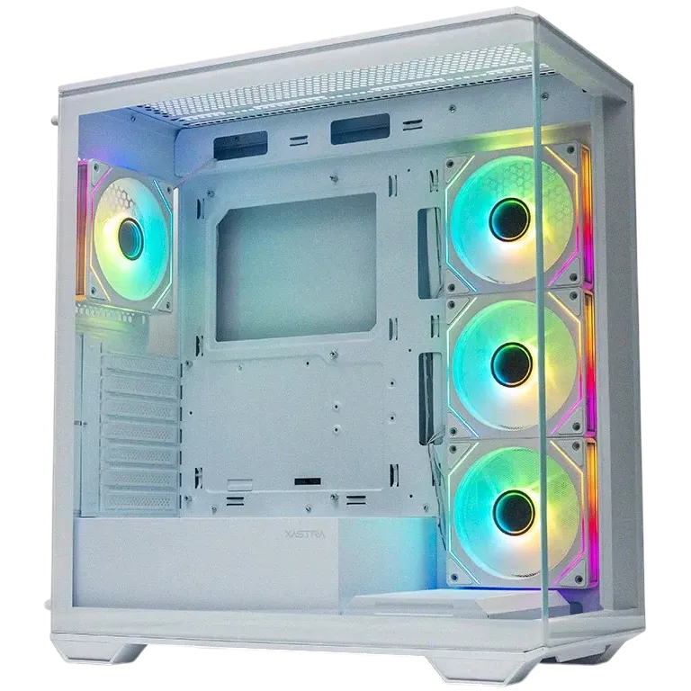 Компьютерный корпус XASTRA Q600 4ARGB-C10-WH White (Q600-4FM12A-C10-WH)