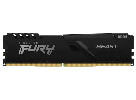 Оперативная память DDR4 32 ГБ 3200 МГц Kingston FURY Beast Black (KF432C16BB/32) модулей 1 шт.