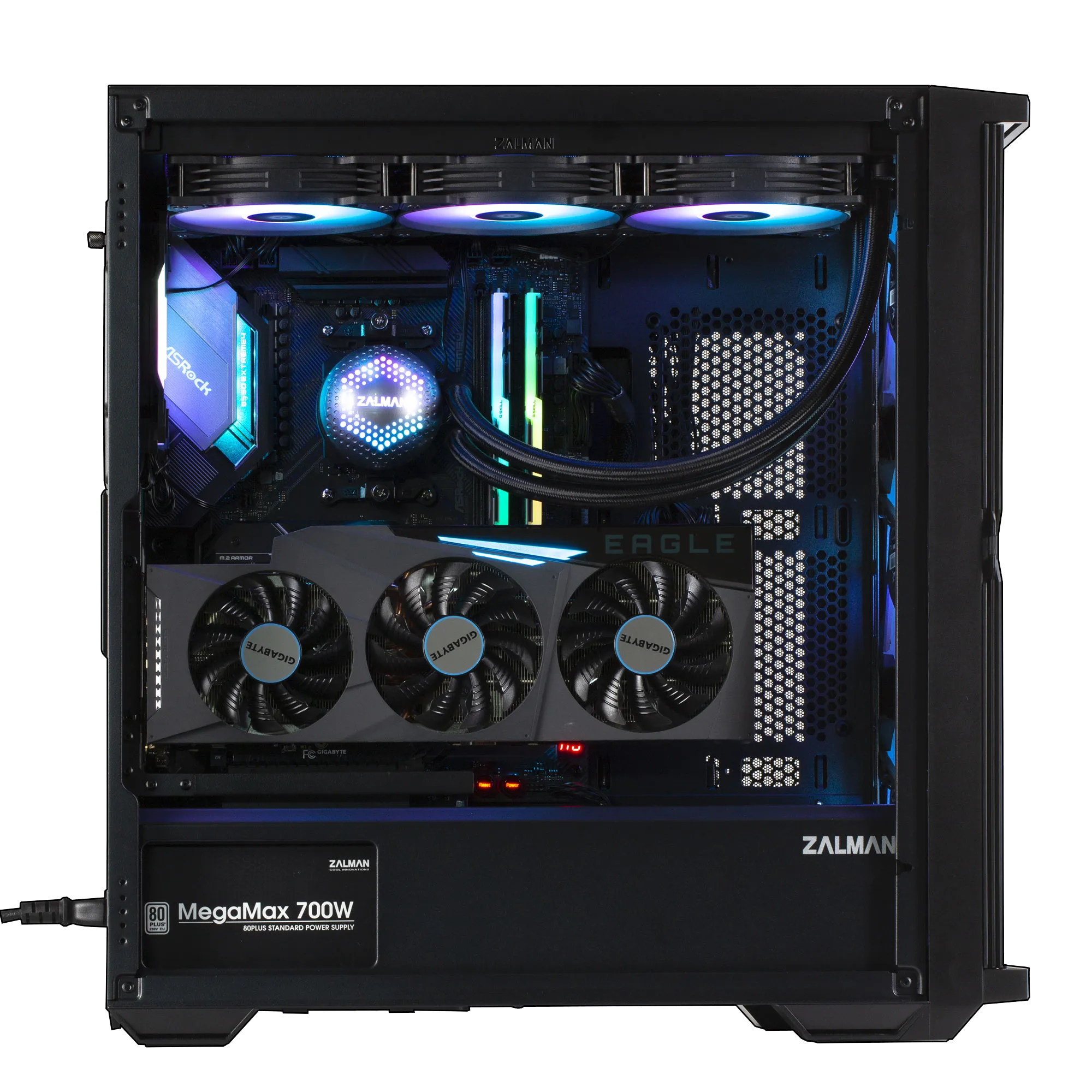 Корпус zalman z10 black