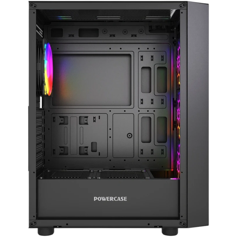 Компьютерный корпус Powercase Mistral EA19 TG ARGB Black (CMAEA19-A4)