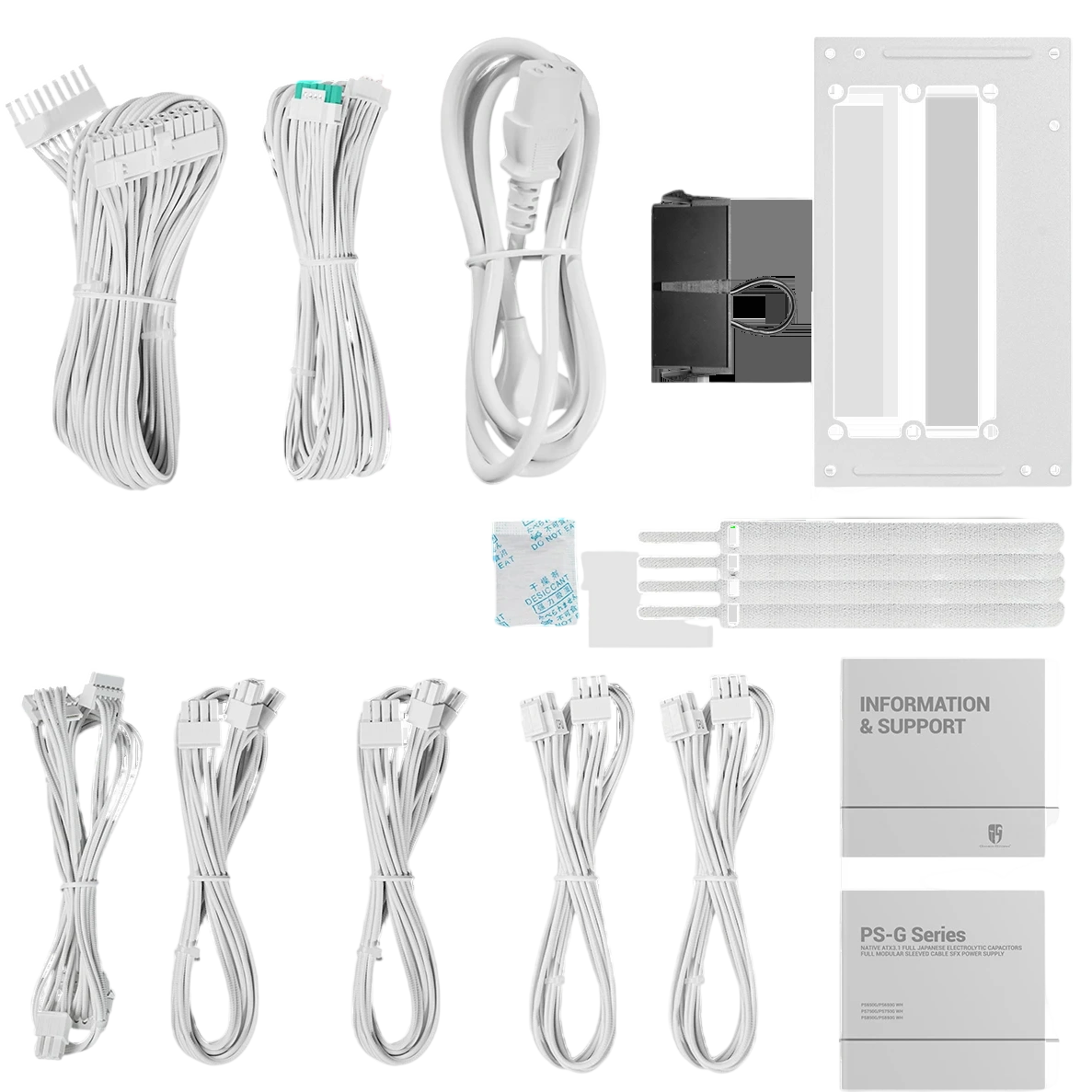 Блок питания Deepcool 650W GAMERSTORM PS650G WH White 16 Pin (PCIe 5.0 Connector Cable Details)