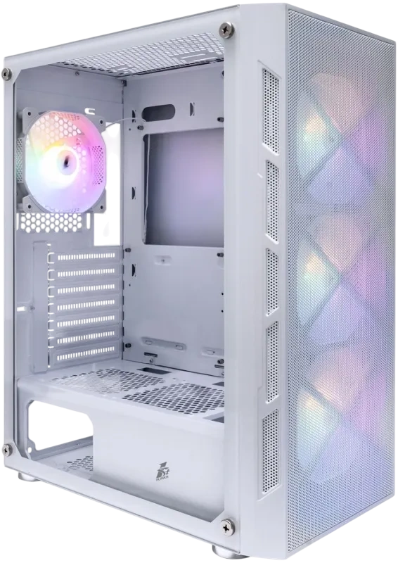 Компьютерный корпус 1STPLAYER FIREBASE XP LED White (XP-WH-4F1-W) купить по выгодной цене! 
