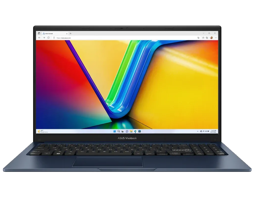 Ноутбук Asus Vivobook 15 X1504ZA-BQ439 (Core i3 1215U/15.6"/FHD/8GB/256GB/ UHD Graphics/Без ОС) 90NB1021-M00MK0, Blue