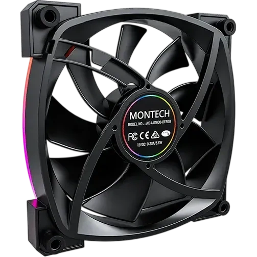 Вентилятор для корпуса Montech AX140 ARGB Black (AX140B) PWM
