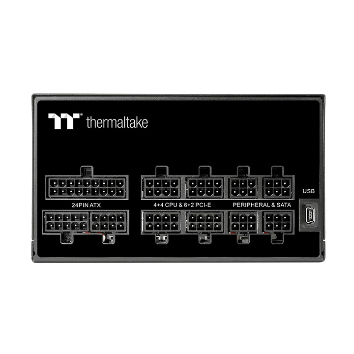 Блок питания 750W Thermaltake Toughpower iRGB Plus / 80 PLUS Gold (PS-TPI-0750F3FDGE-1)