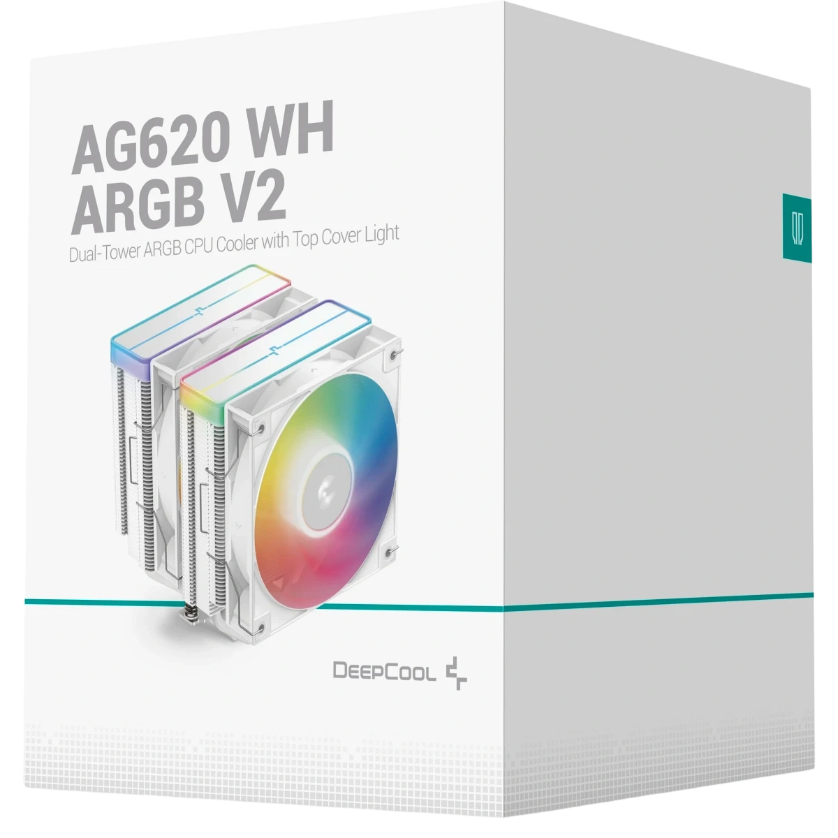 Кулер для процессора Deepcool AG620 WH ARGB V2 White