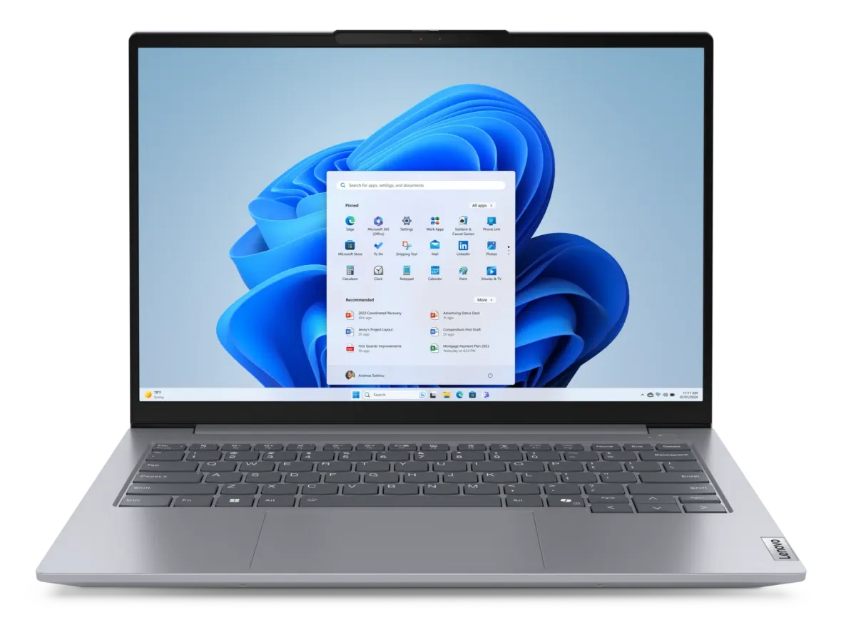 Ноутбук Lenovo ThinkBook 14 G7 ARP (Ryzen R7-7535HS/14" 1920x1200 Touch/16Gb/512Gb SSD/AMD Radeon 680M/Win 11 Pro) - фото