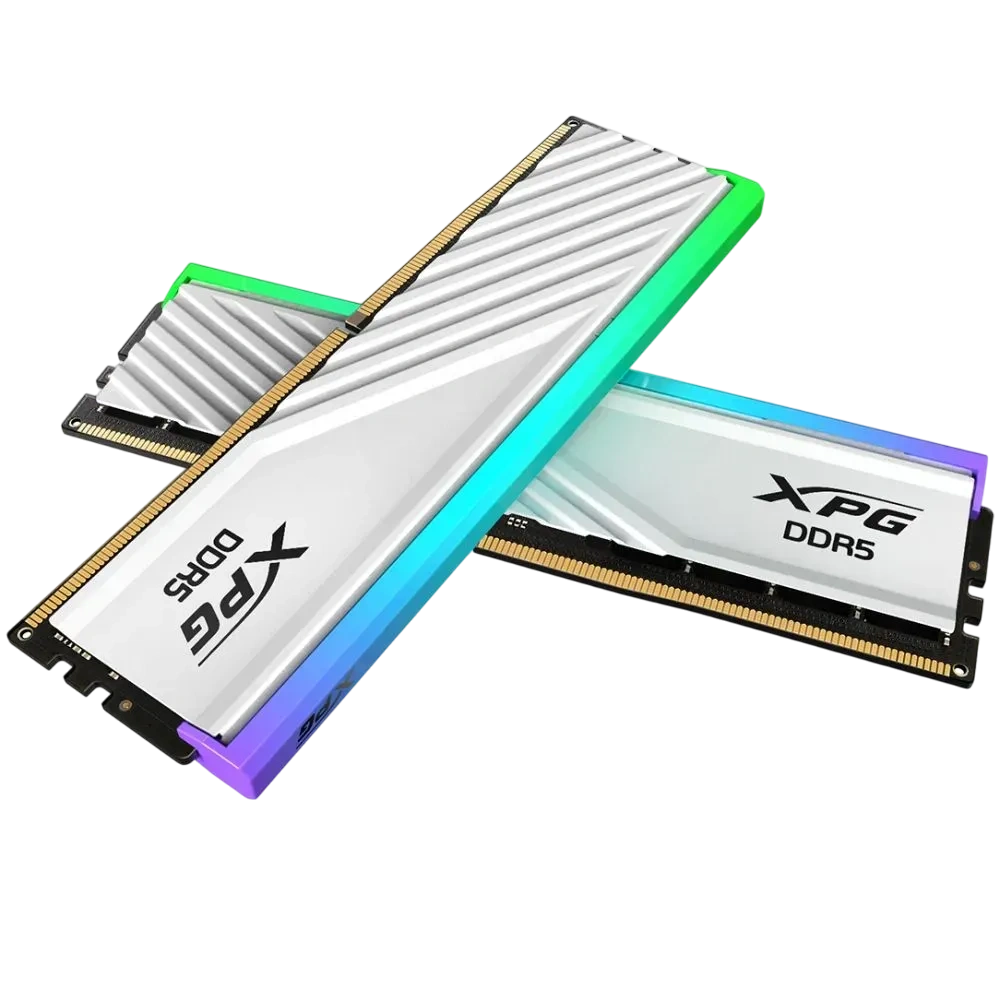 Оперативная память DDR5 32 Gb 6400 MHz ADATA XPG LANCER Blade RGB white (AX5U6400C3216G-DTLABRWH) купить по выгодной цене! 