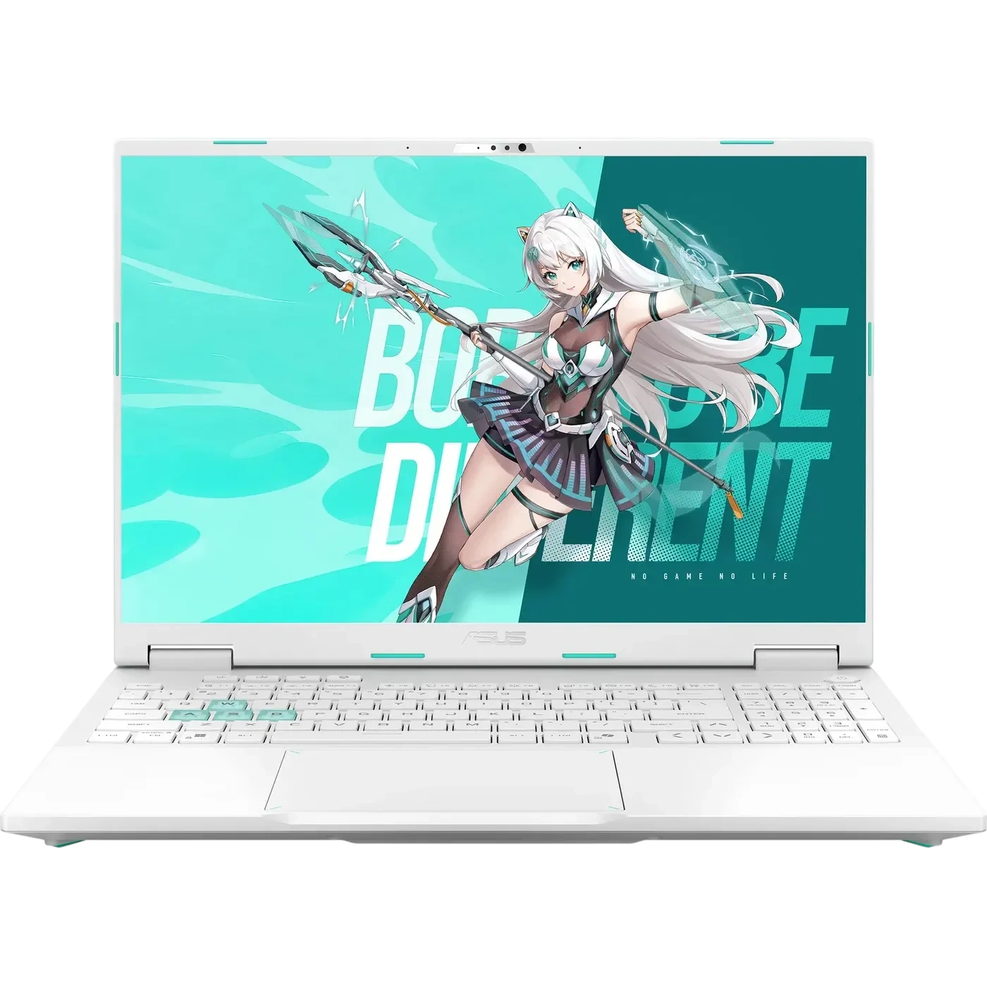 Ноутбук Asus TUF Gaming F16 FA608UM260-0EAEXHB8X10 (AMD Ryzen 7 260/16" 2560x1600/16Gb/1024Gb SSD/NVIDIA GeForce RTX 5060 8Gb/Win 11 Home) Бирюзовый - фото