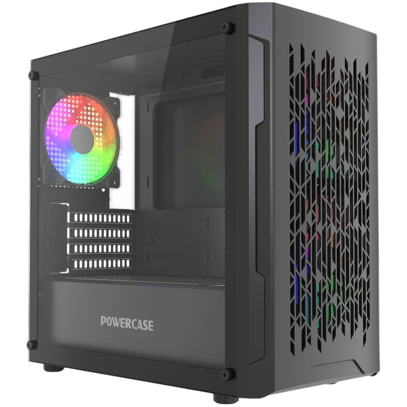 Компьютерный корпус Powercase Mistral Micro D3B ARGB V2 Black (CMMDB-A3-V2) купить по выгодной цене! 