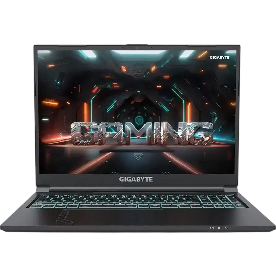 Ноутбук Gigabyte G6 MF (Intel Core i7-12650H/16"/IPS/1920x1200/165Hz/16Gb/512Gb SSD/RTX4050 6Gb/NoOS) Black MF-G2KZ853SD